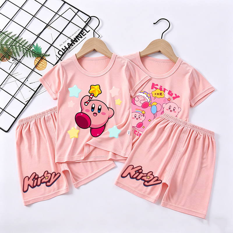 Baby Clothing In Summer - New Kirbys Girl Sleepwear Kawaii Cartoon