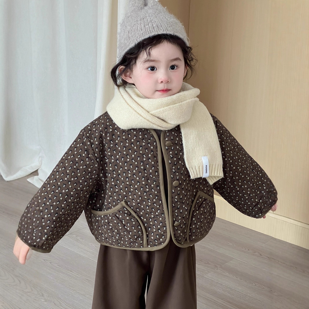 Baby Clothing Quilt - 2025 Winter New Kids Clothing Korean
