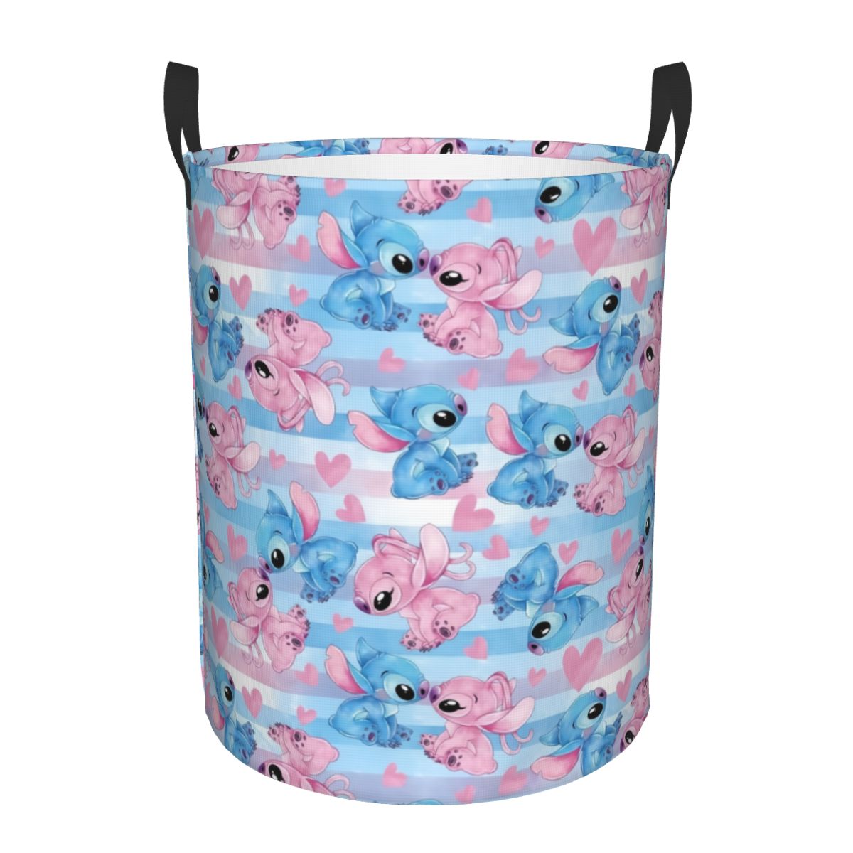 Baby Clothing Hamper - Cartoon Lilo And S-Stitched Anime Laundry