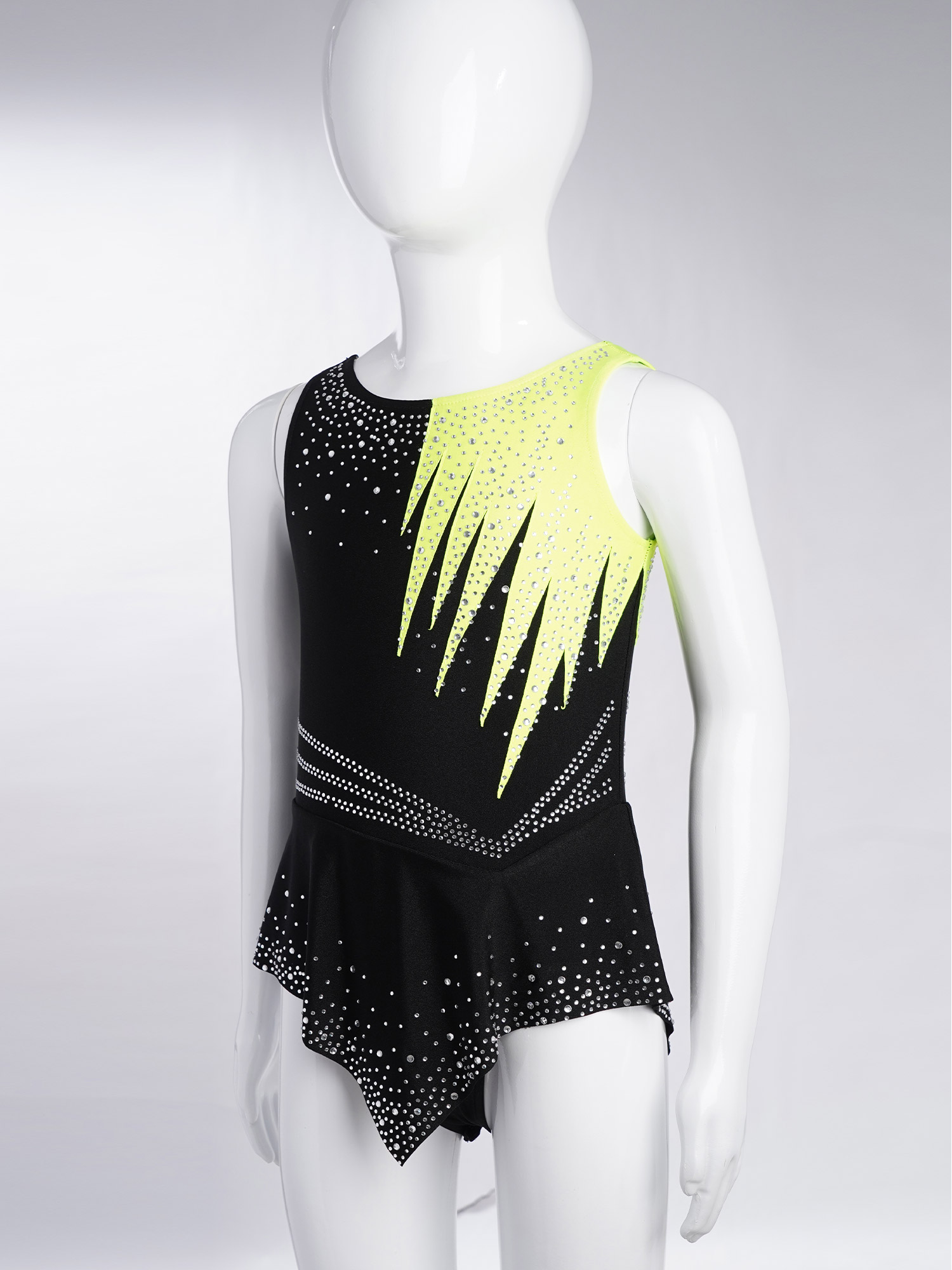 Girls Rhinestones Contrast Col - Baby Clothing Sizes ulasan dan harga