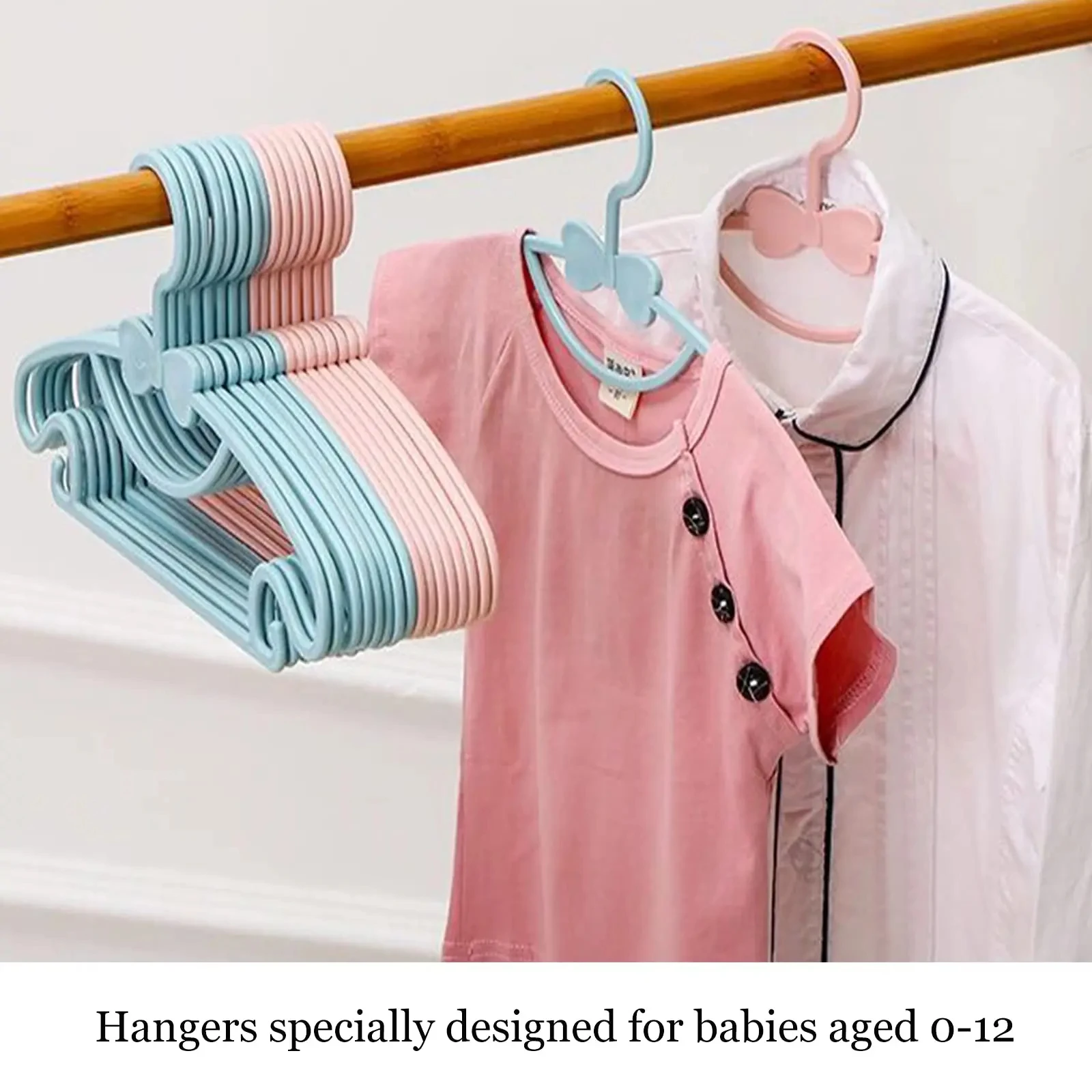 Baby Hanger 10pcs Kids Clothes - Baby Clothing Display ulasan dan harga