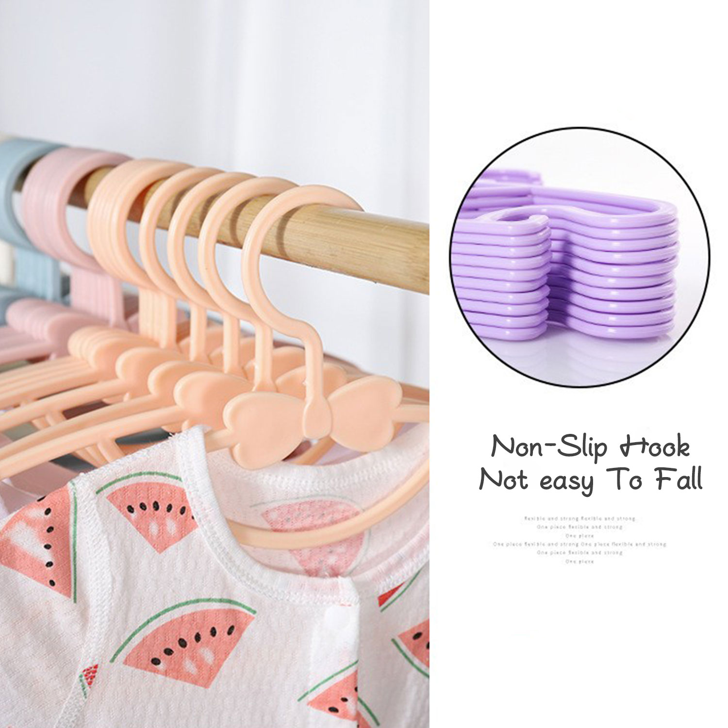 Baby Hanger 10pcs Kids Clothes - Baby Clothing Display ulasan dan harga