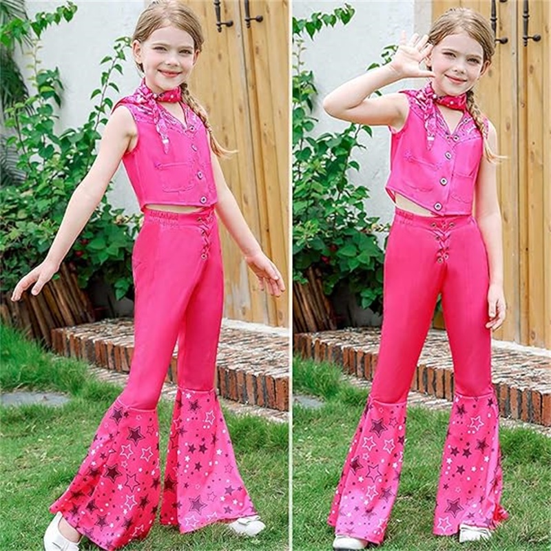 Cowgirl Pink Costume Set Girls - Baby Clothing Sizes ulasan dan harga