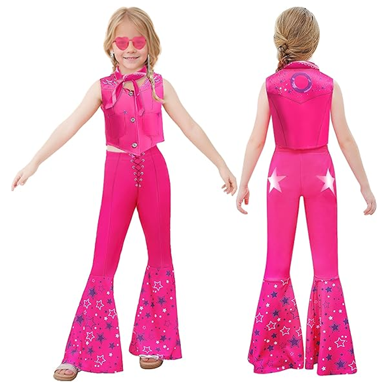 Cowgirl Pink Costume Set Girls - Baby Clothing Sizes ulasan dan harga