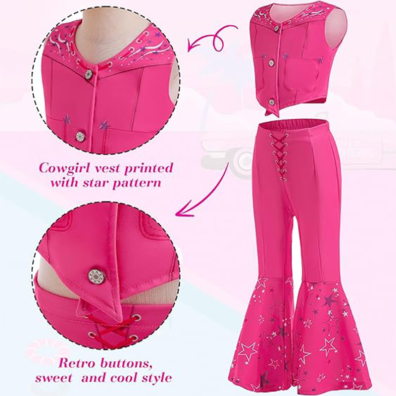 Cowgirl Pink Costume Set Girls - Baby Clothing Sizes ulasan dan harga