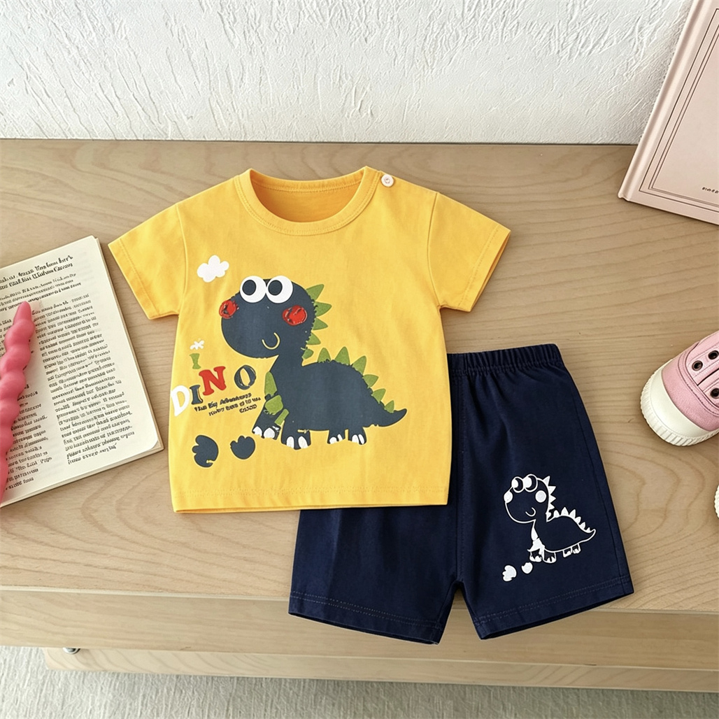 Cute Tshirt+Shorts 2pcs Toddle - Baby Clothing Designer ulasan dan harga