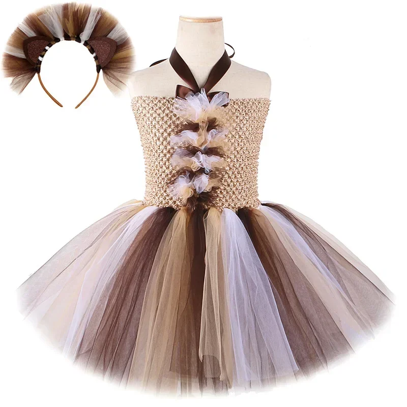 Lion Tutu Dress for Girls Anim - Baby Clothing For Girls ulasan dan harga
