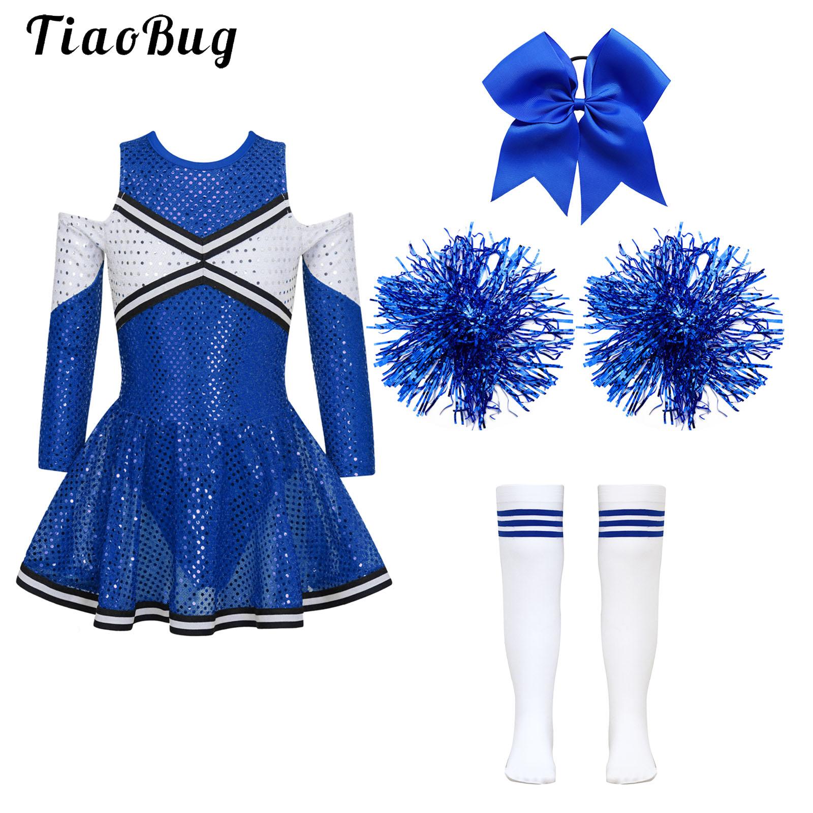 Kids Girls Cheerleading Dance  - Baby Clothing Sizes ulasan dan harga