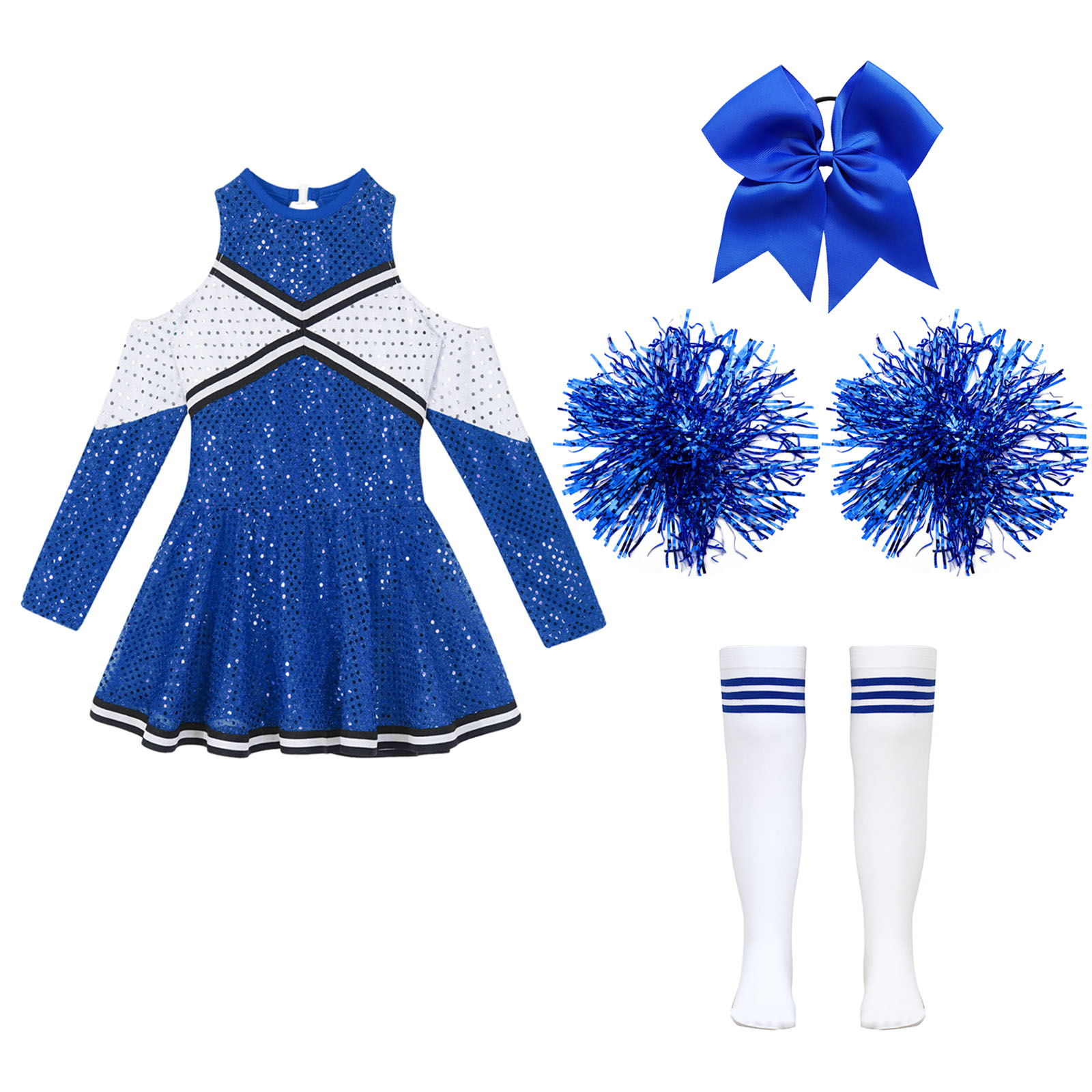 Kids Girls Cheerleading Dance  - Baby Clothing Sizes ulasan dan harga