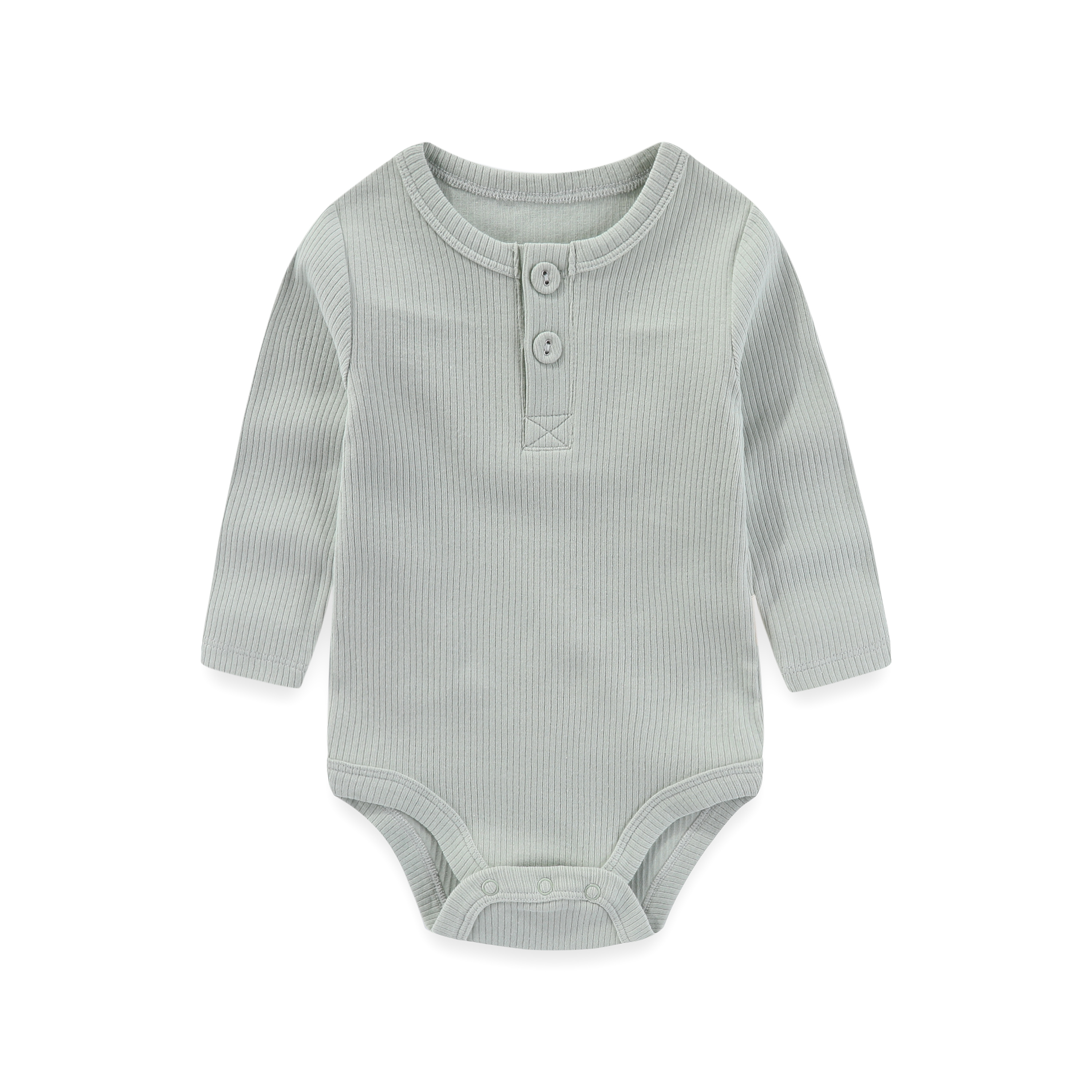 1-Piece Solid Color Unisex Bab - Bamboo Bodysuit Baby ulasan dan harga