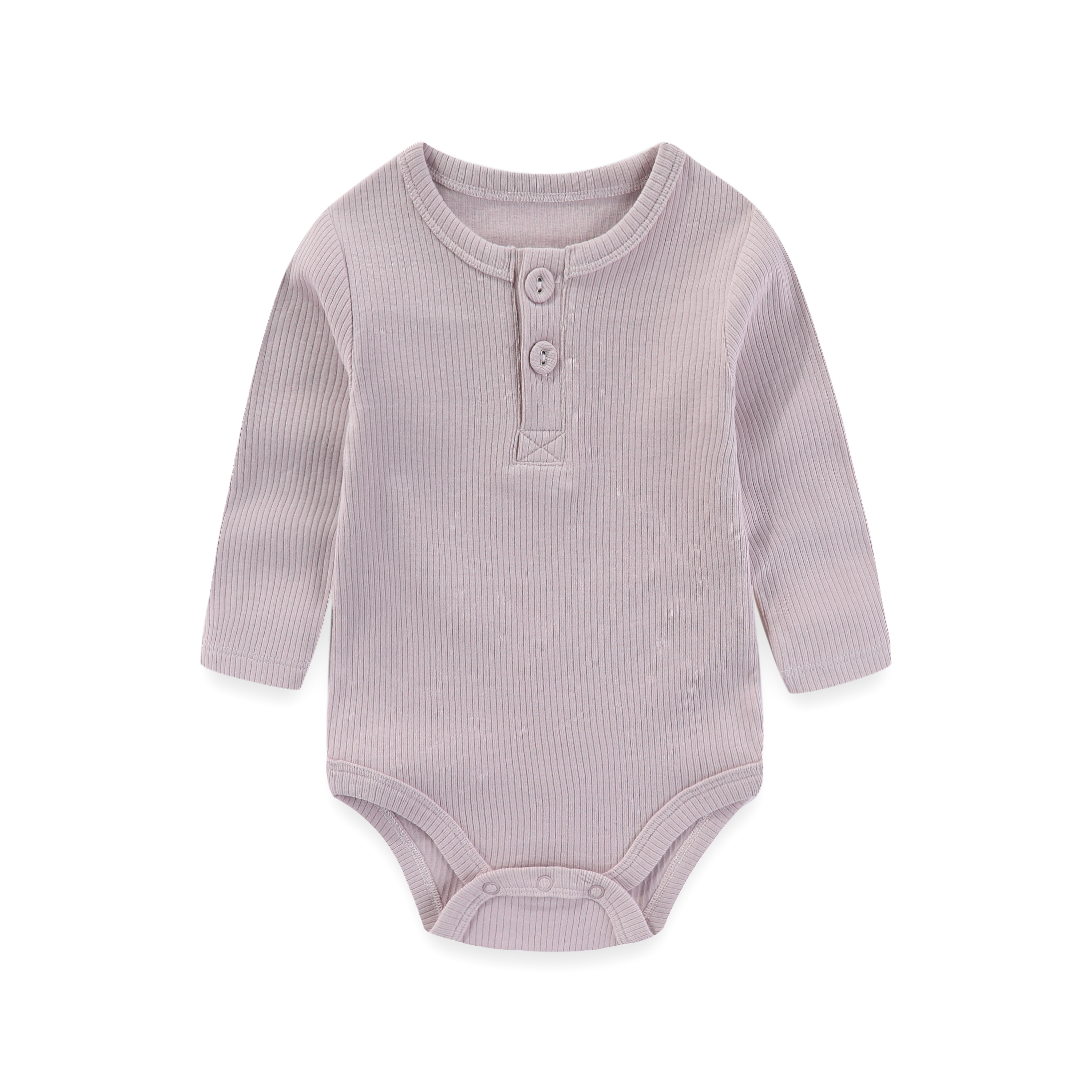 1-Piece Solid Color Unisex Bab - Bamboo Bodysuit Baby ulasan dan harga