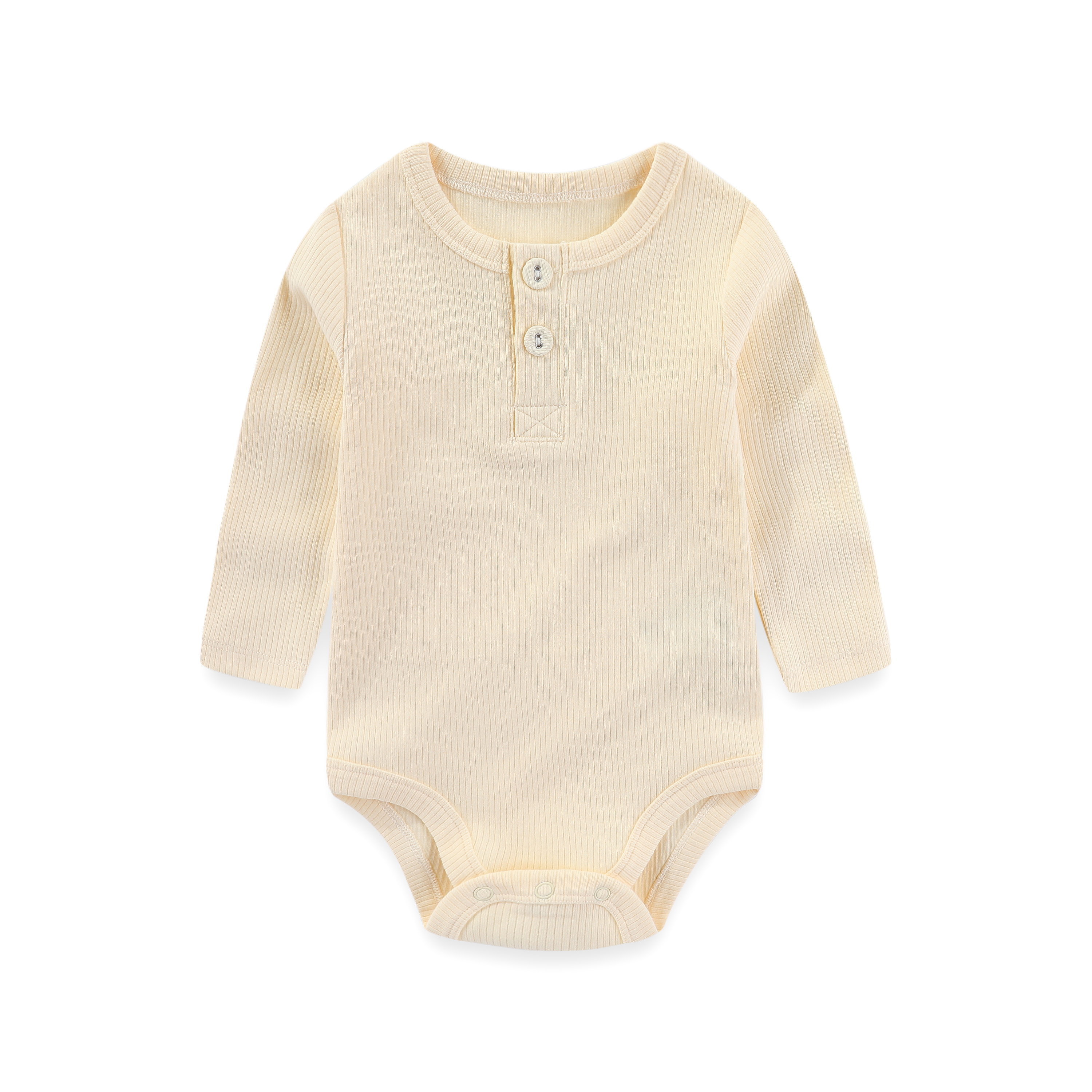 1-Piece Solid Color Unisex Bab - Bamboo Bodysuit Baby ulasan dan harga