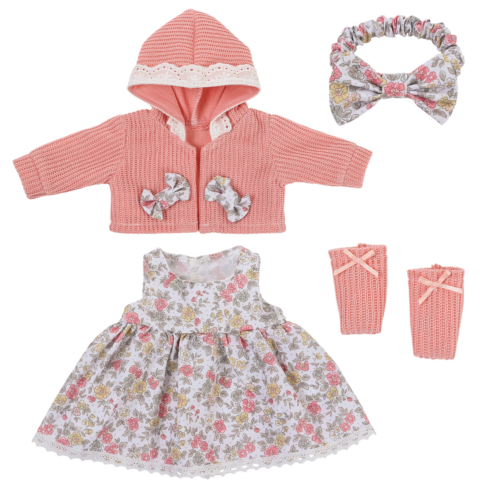 Cute Doll Clothes for 16-18 In - Baby Clothing For Girls ulasan dan harga