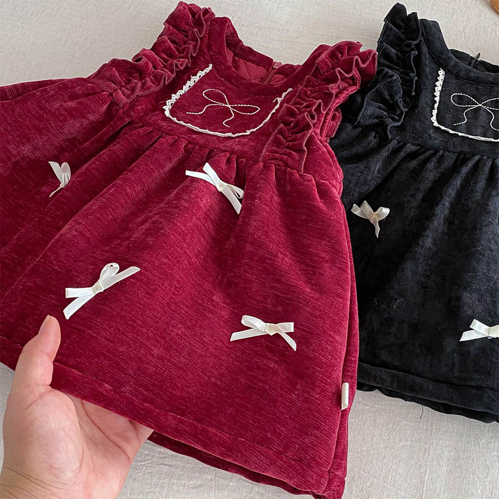 Girls Christmas Dress Sleevele - Baby Clothing Quilt ulasan dan harga