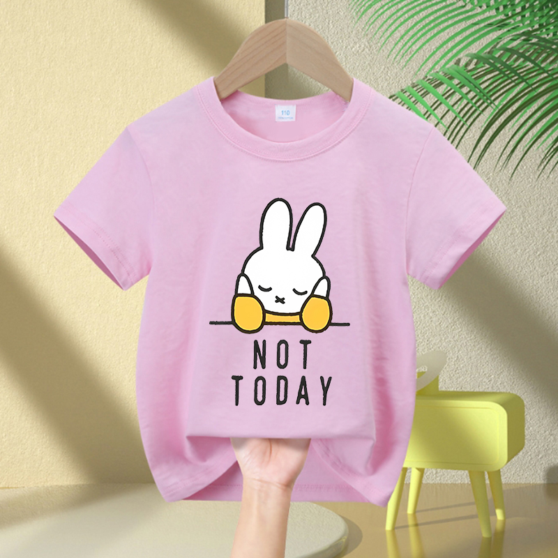 Cartoon Miffy Bunny T-Shirt Gi - Baby Clothing In Summer ulasan dan harga