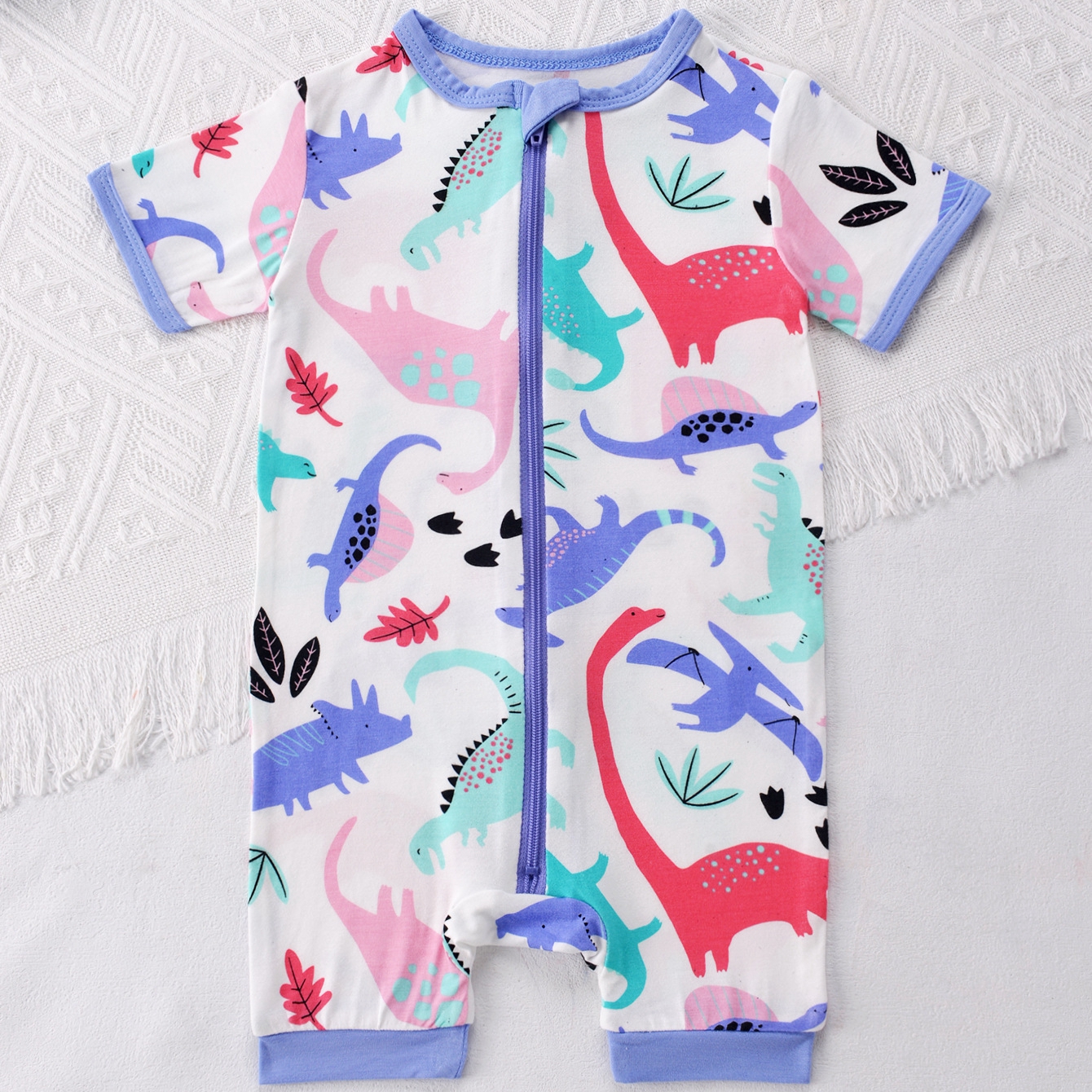 Newborn Baby Bamboo Fiber Romp - Bamboo Bodysuit Baby ulasan dan harga