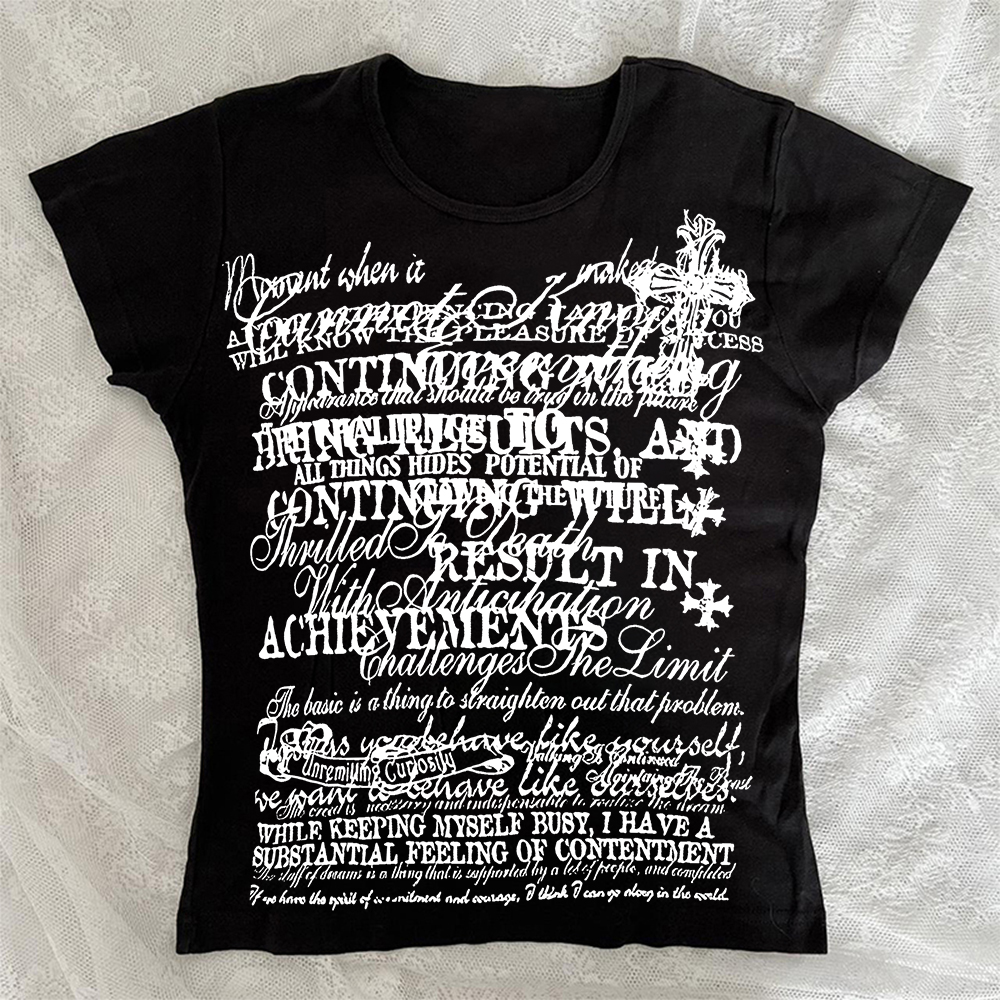 T-shirt Y2K style clothing Got - Baby Y2K Clothing ulasan dan harga