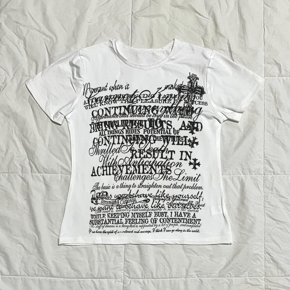 T-shirt Y2K style clothing Got - Baby Y2K Clothing ulasan dan harga