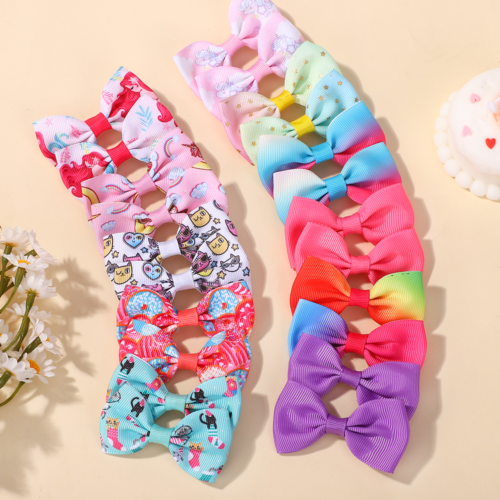 20Pcs cute baby bows hair clip - Baby Clothing Dresser ulasan dan harga