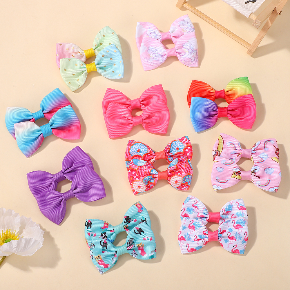20Pcs cute baby bows hair clip - Baby Clothing Dresser ulasan dan harga