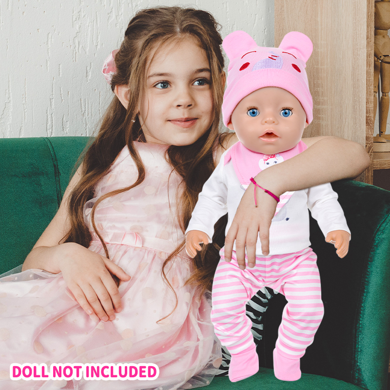 Doll Clothes 16-18Inch/40-45cm - Baby Clothing For Girls ulasan dan harga