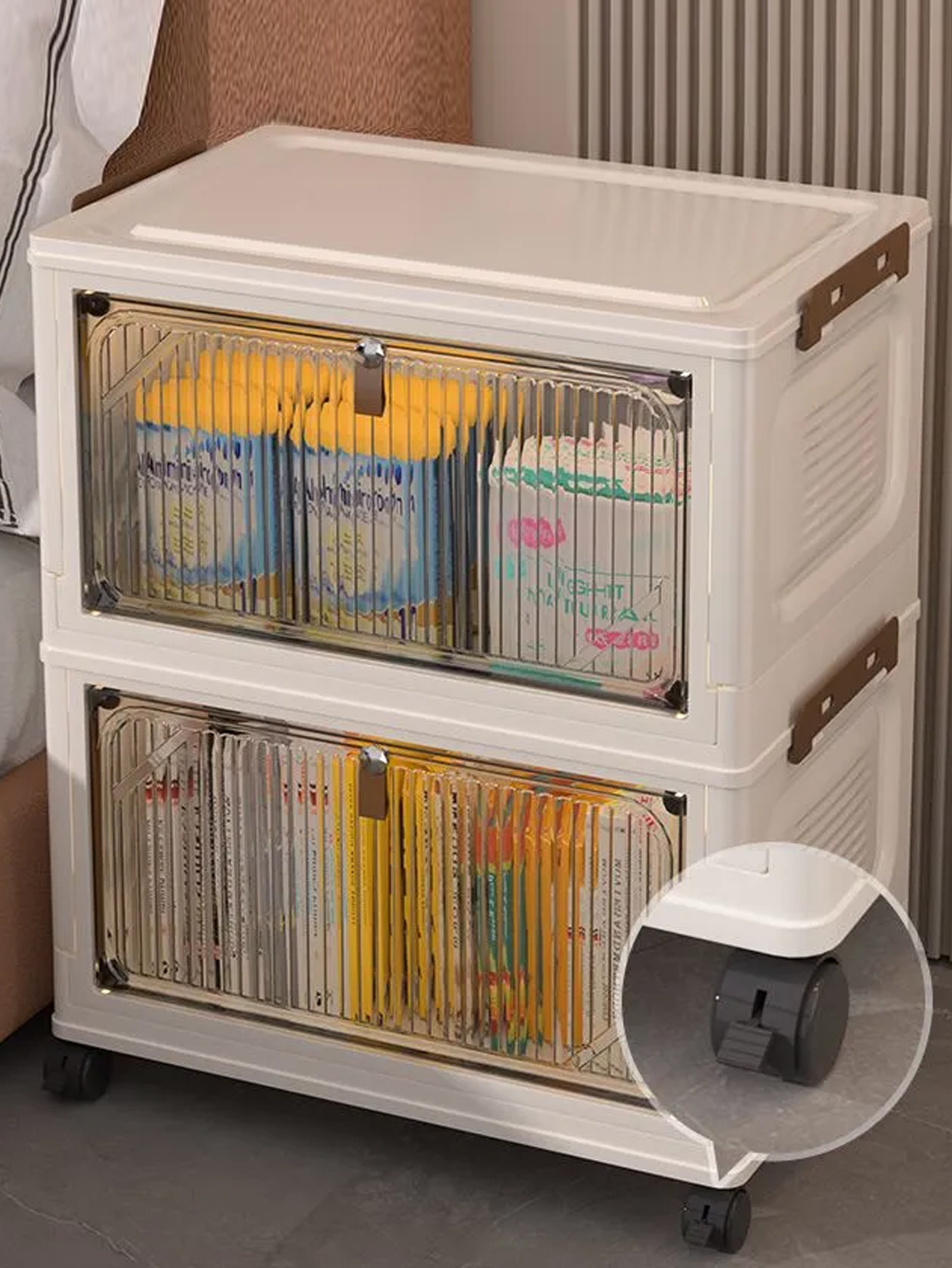 Simple wardrobe for home use b - Baby Clothing Organizer ulasan dan harga