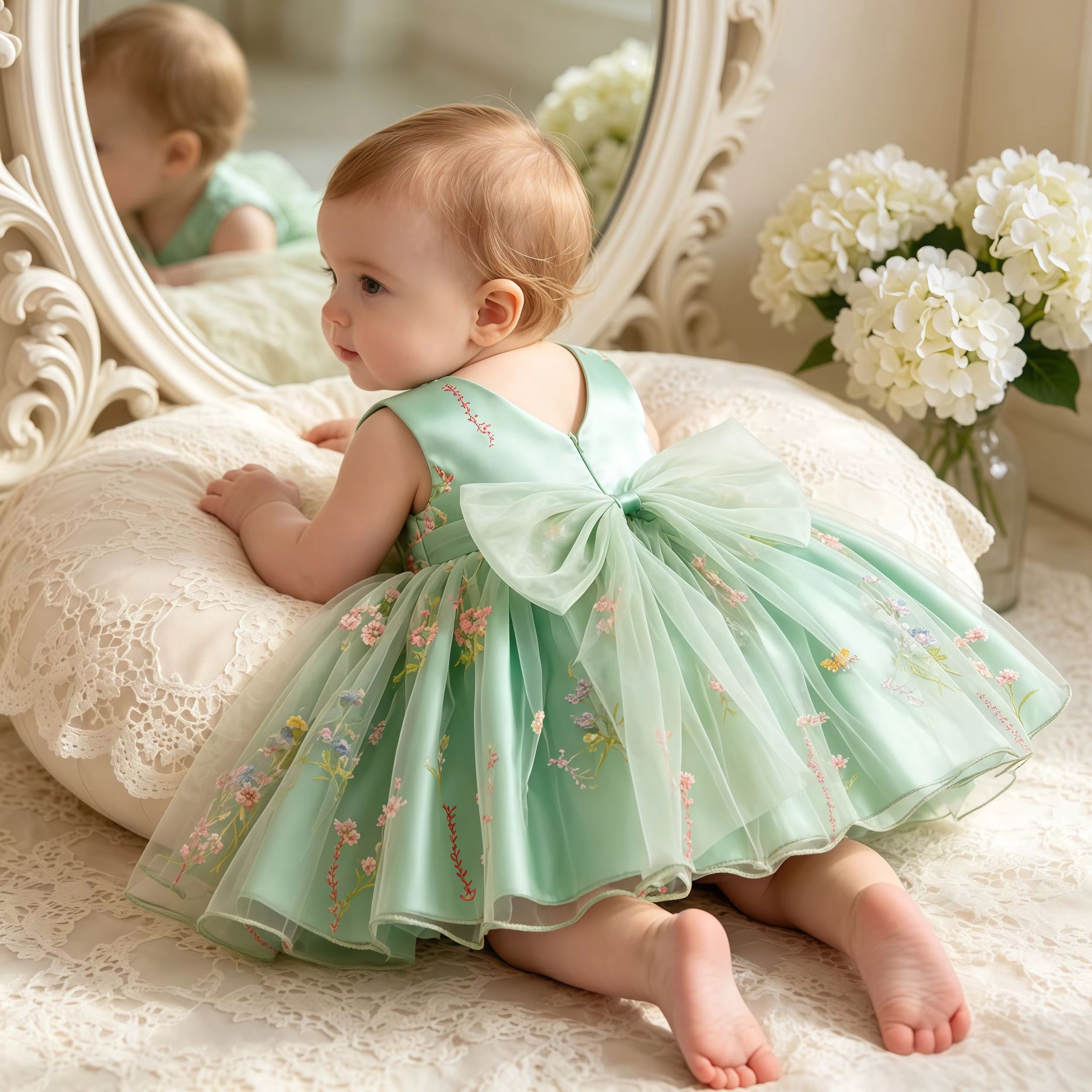 Baby Girls Butterfly 1st Birth - Baby Clothing Dresser ulasan dan harga