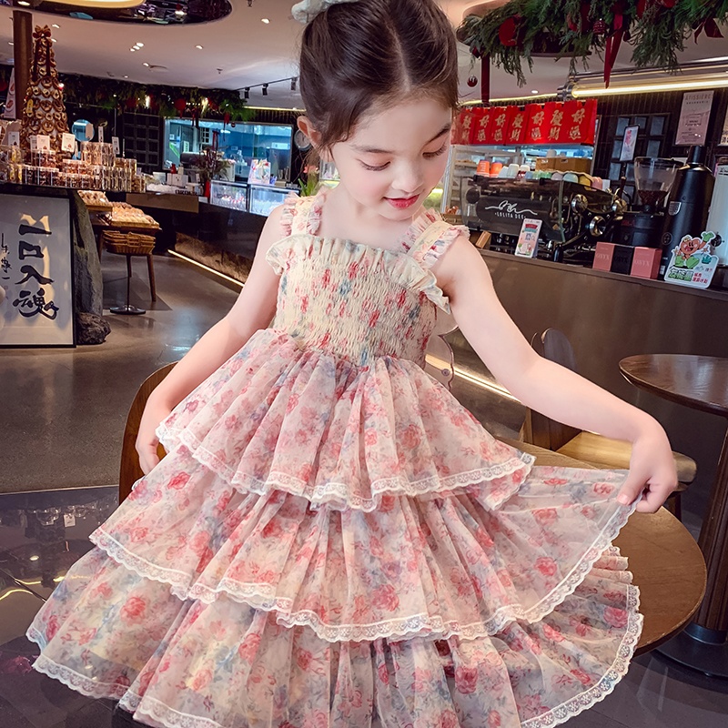Summer Kids Girl Multi-Layered - Baby Clothing For Girls ulasan dan harga