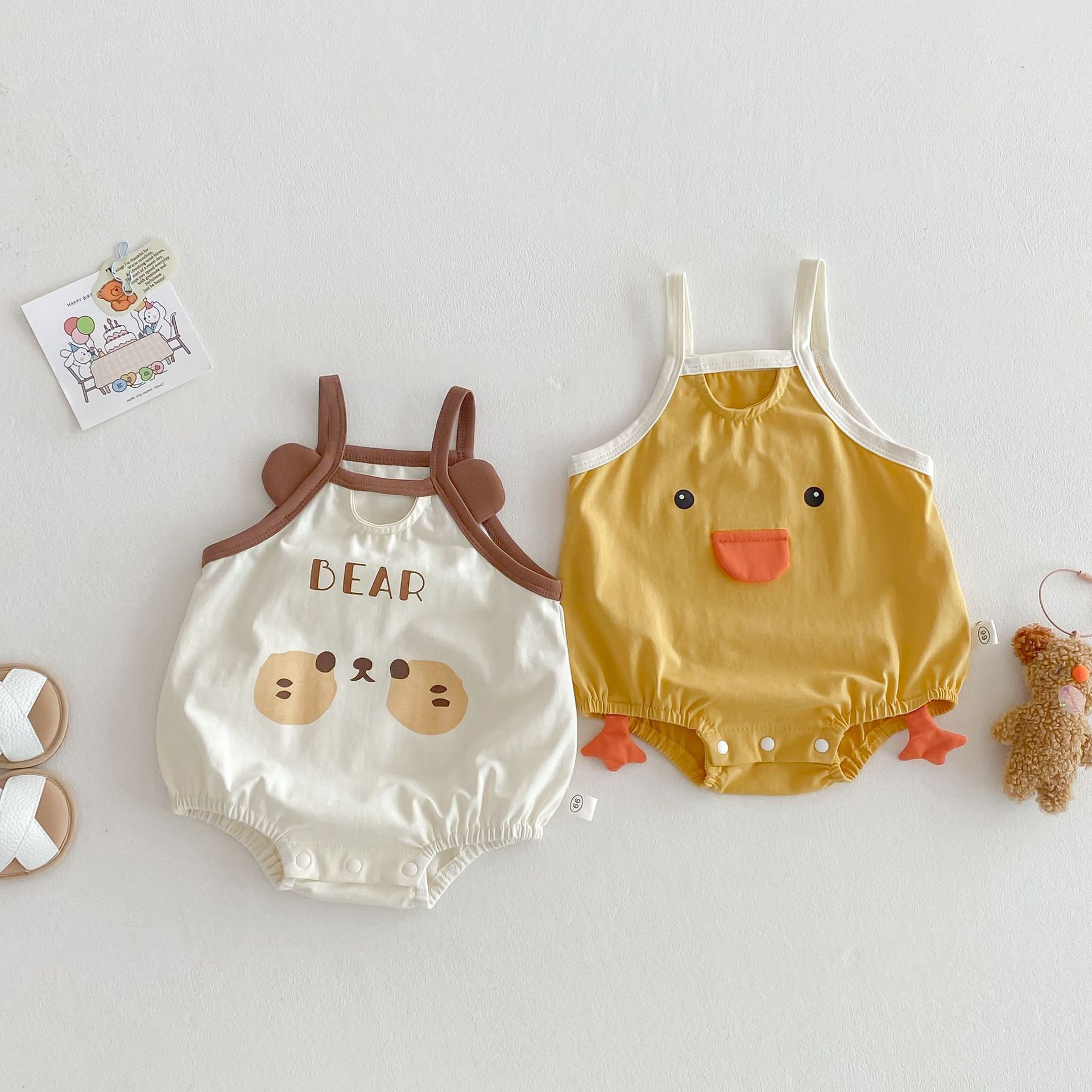 0 - 2 Y Baby Cotton Animal Car - Baby Clothing Designer ulasan dan harga