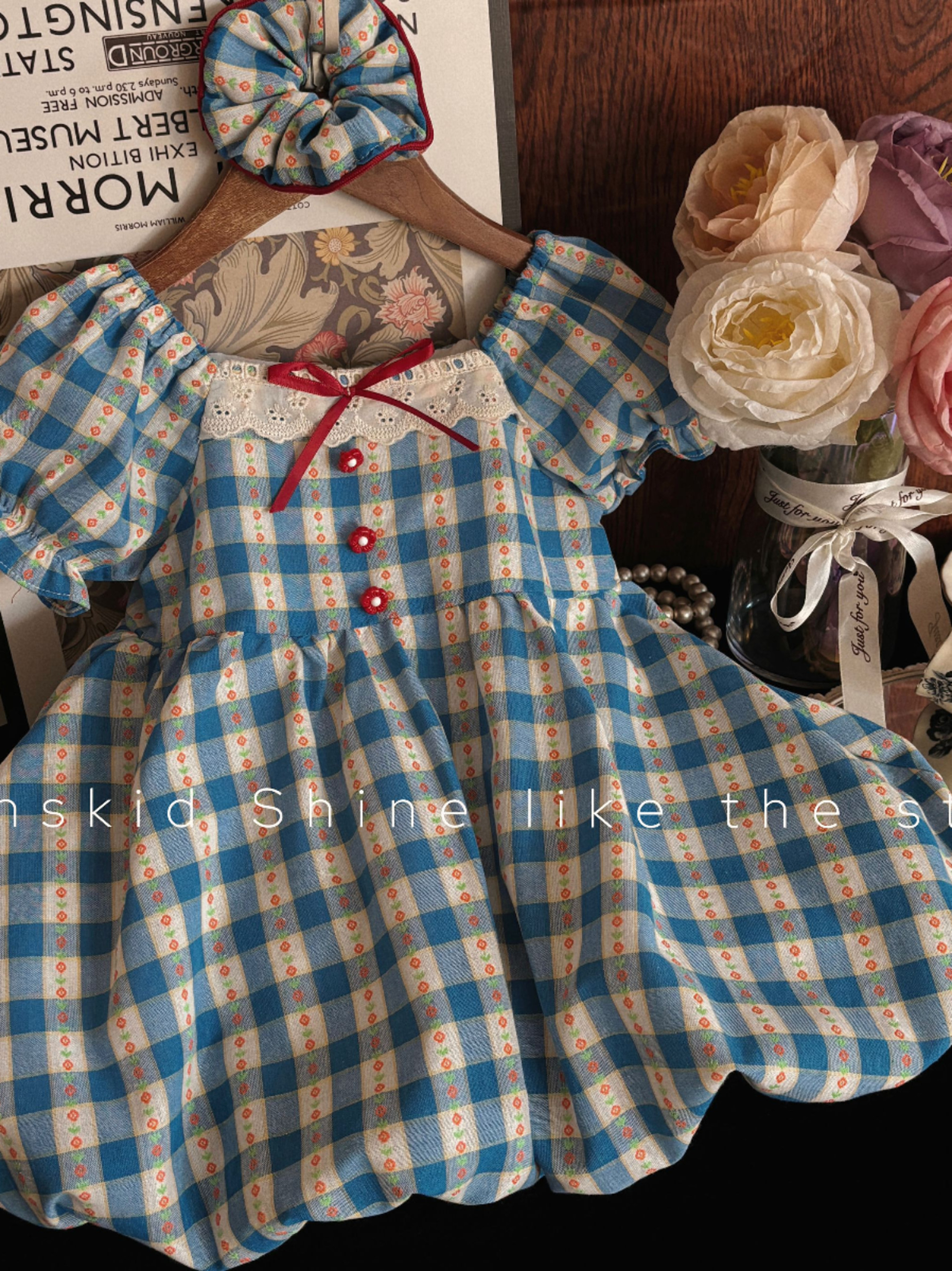 Girls Summer Plaid Dress Baby  - Baby Clothing In Summer ulasan dan harga