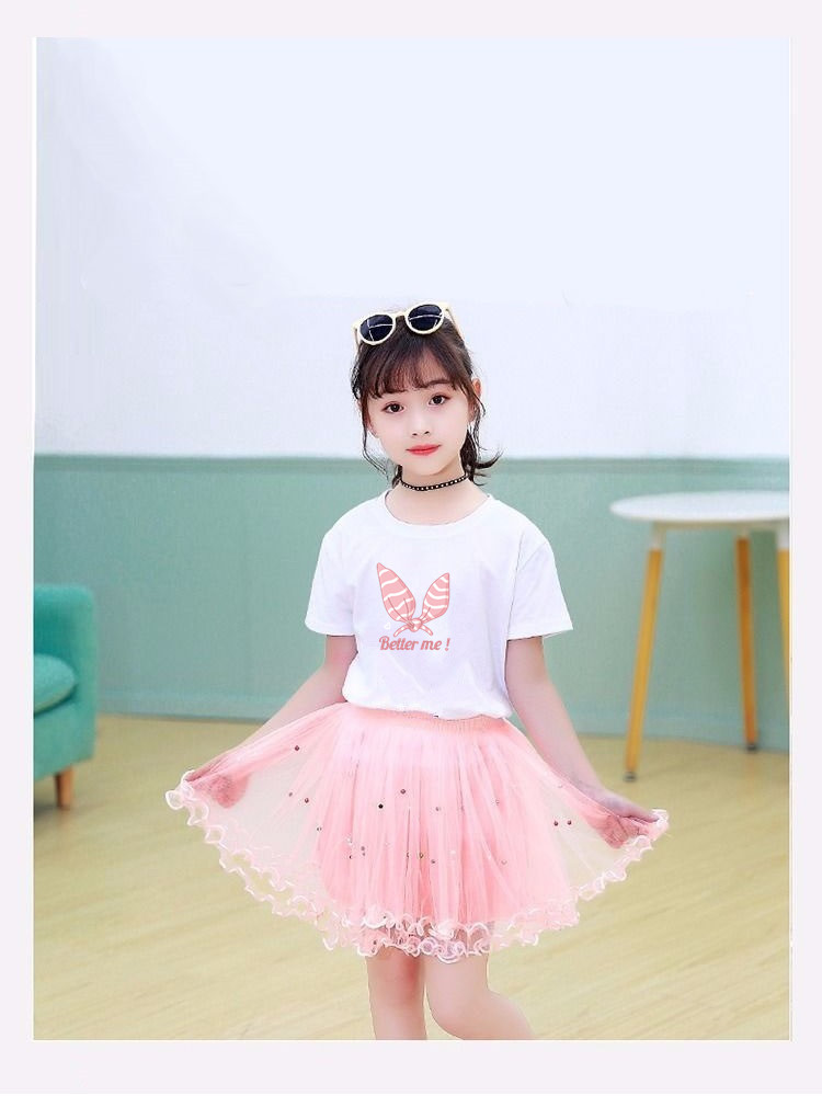 Baby Girls Tutu Fluffy Skirt T - Baby Clothing For Girls ulasan dan harga