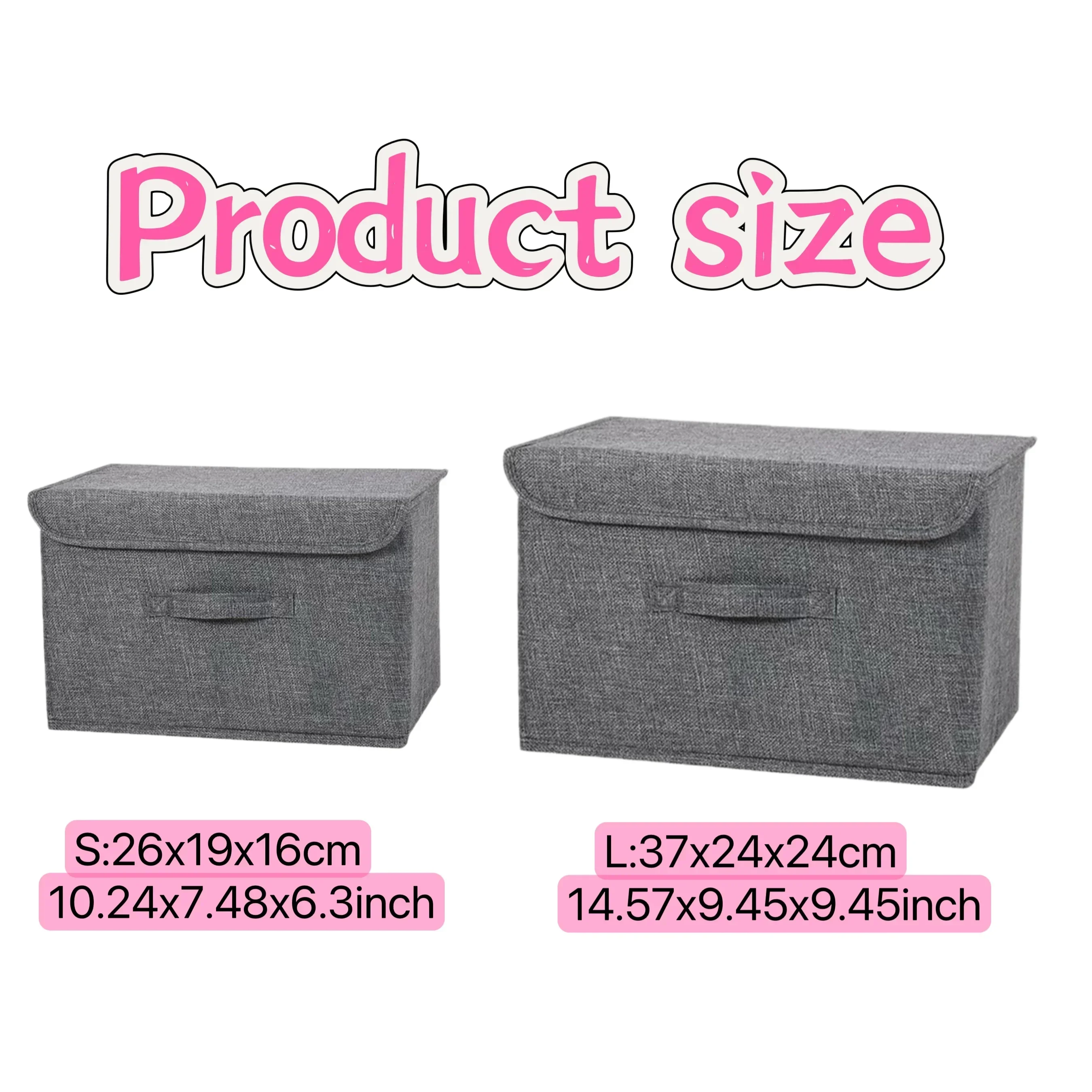 Large-capacity Linen Fabric St - Baby Clothing Hamper ulasan dan harga