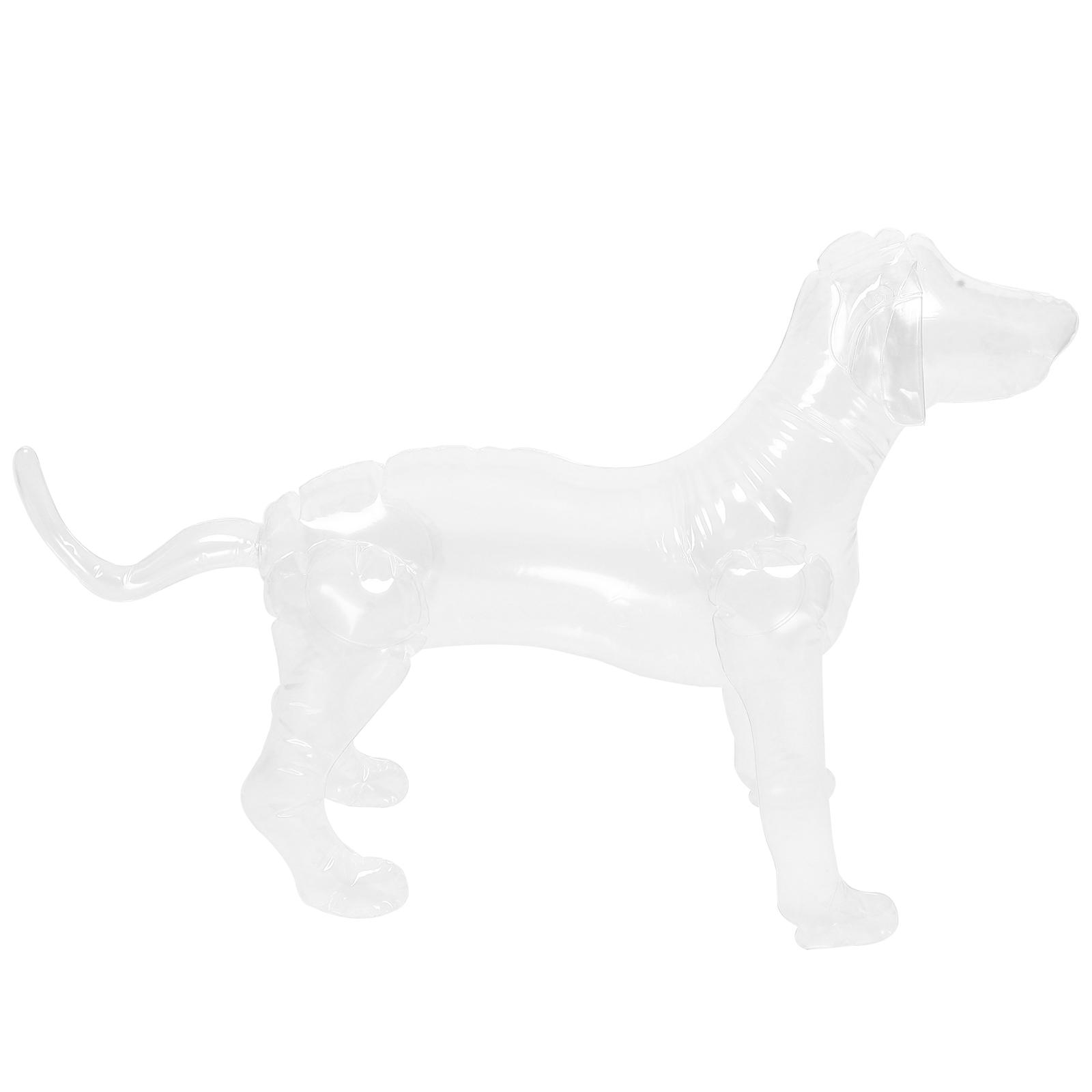Inflatable Dog Mannequin PVC T - Baby Clothing Display ulasan dan harga
