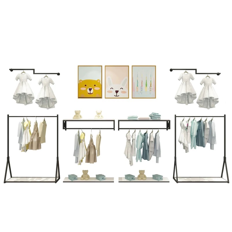 Children Garment Store Furnitu - Baby Clothing Display ulasan dan harga