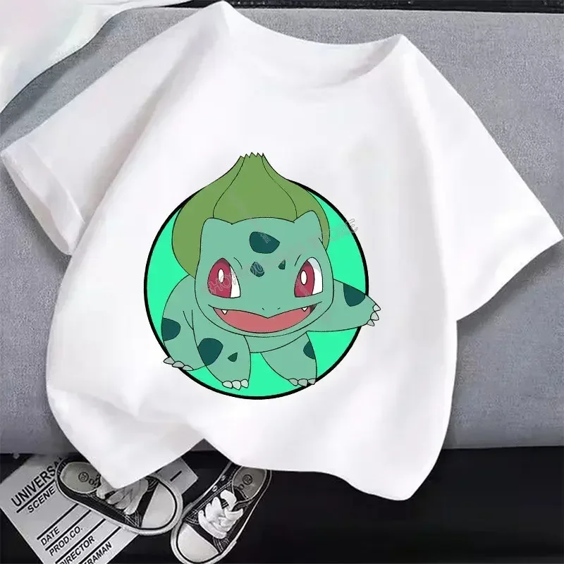 Pikachu Pokemon Cotton T Shirt - Baby Clothing In Summer ulasan dan harga