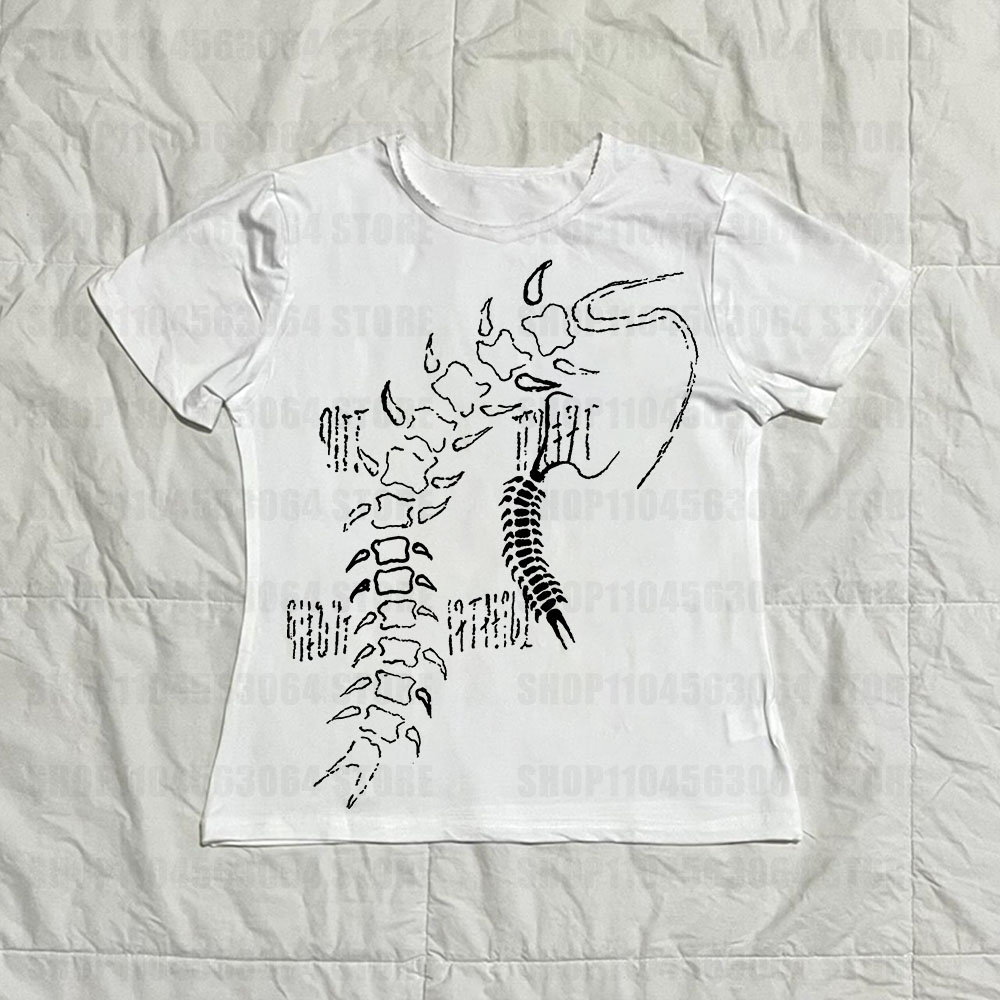 Y2k Top T-shirt Gothic Women's - Baby Y2K Clothing ulasan dan harga