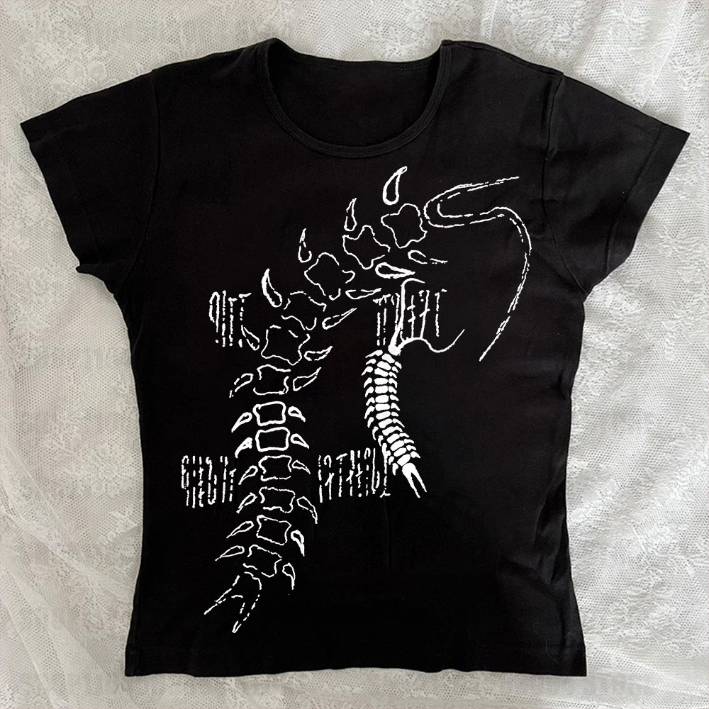 Y2k Top T-shirt Gothic Women's - Baby Y2K Clothing ulasan dan harga