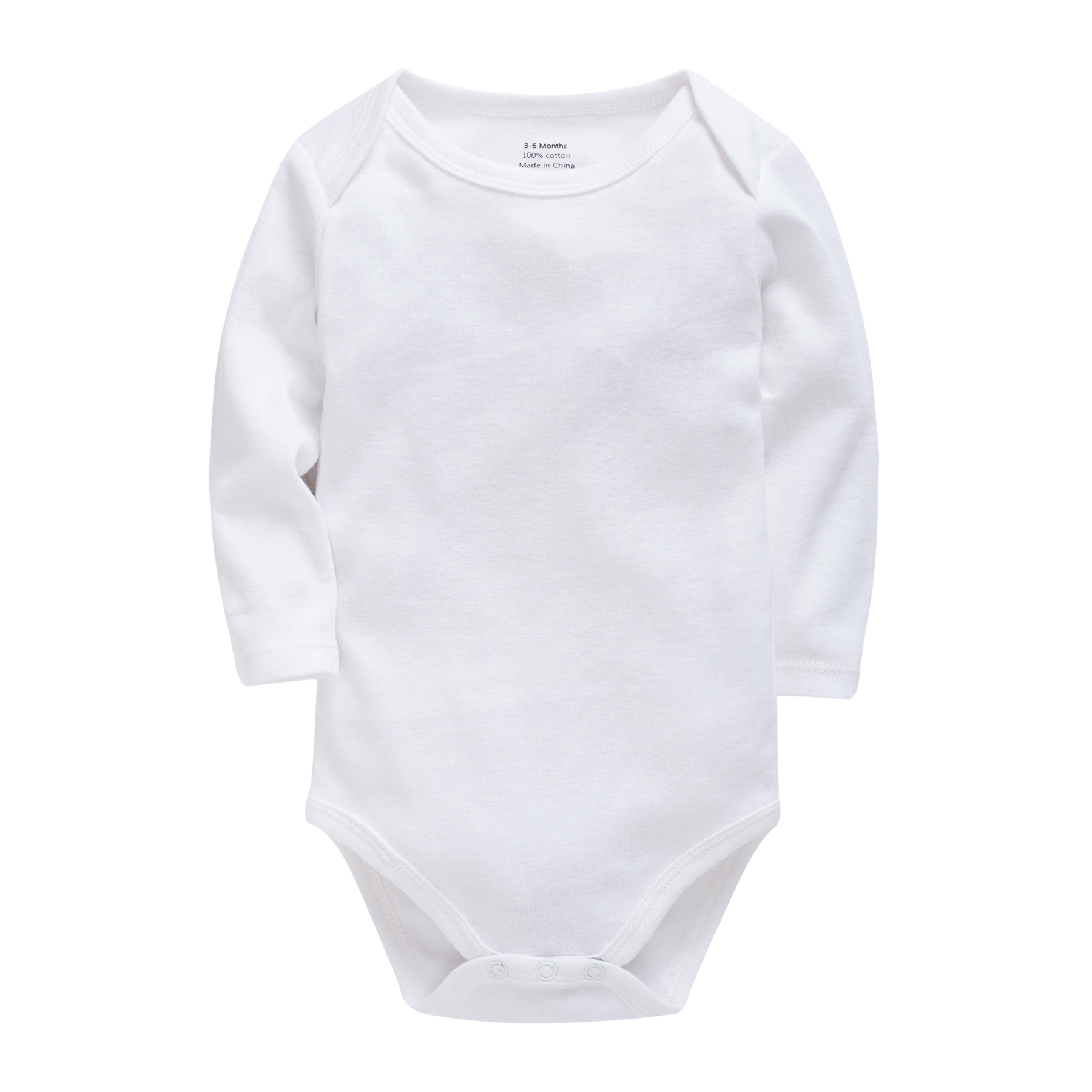 Blank White Baby Jumpsuit 100% - Bamboo Bodysuit Baby ulasan dan harga