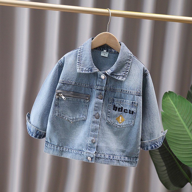 Cute Style Baby Child Denim Ja - Baby Clothing For Girls ulasan dan harga