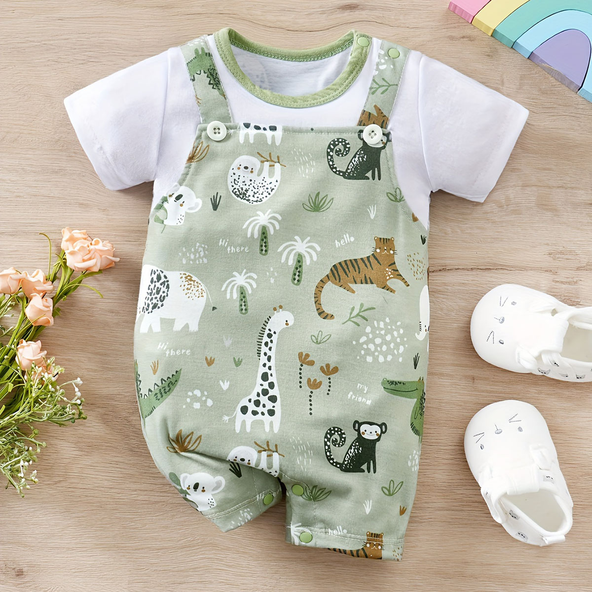 IURNXB Adorable Infant Zoo Ani - Baby Boy Clothing Zara ulasan dan harga