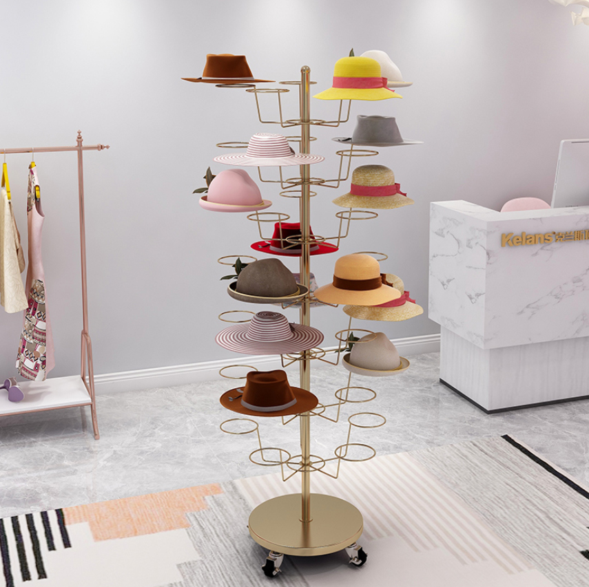 New hat display booth hat rack - Baby Clothing Display ulasan dan harga