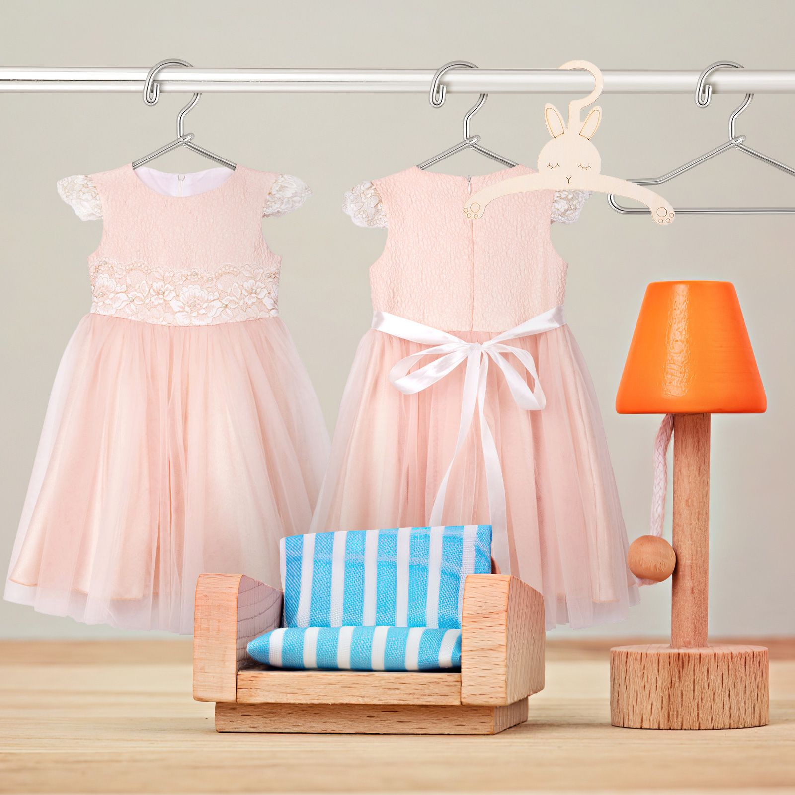 5 Pcs Creative Rabbit Shaped W - Baby Clothing Designer ulasan dan harga