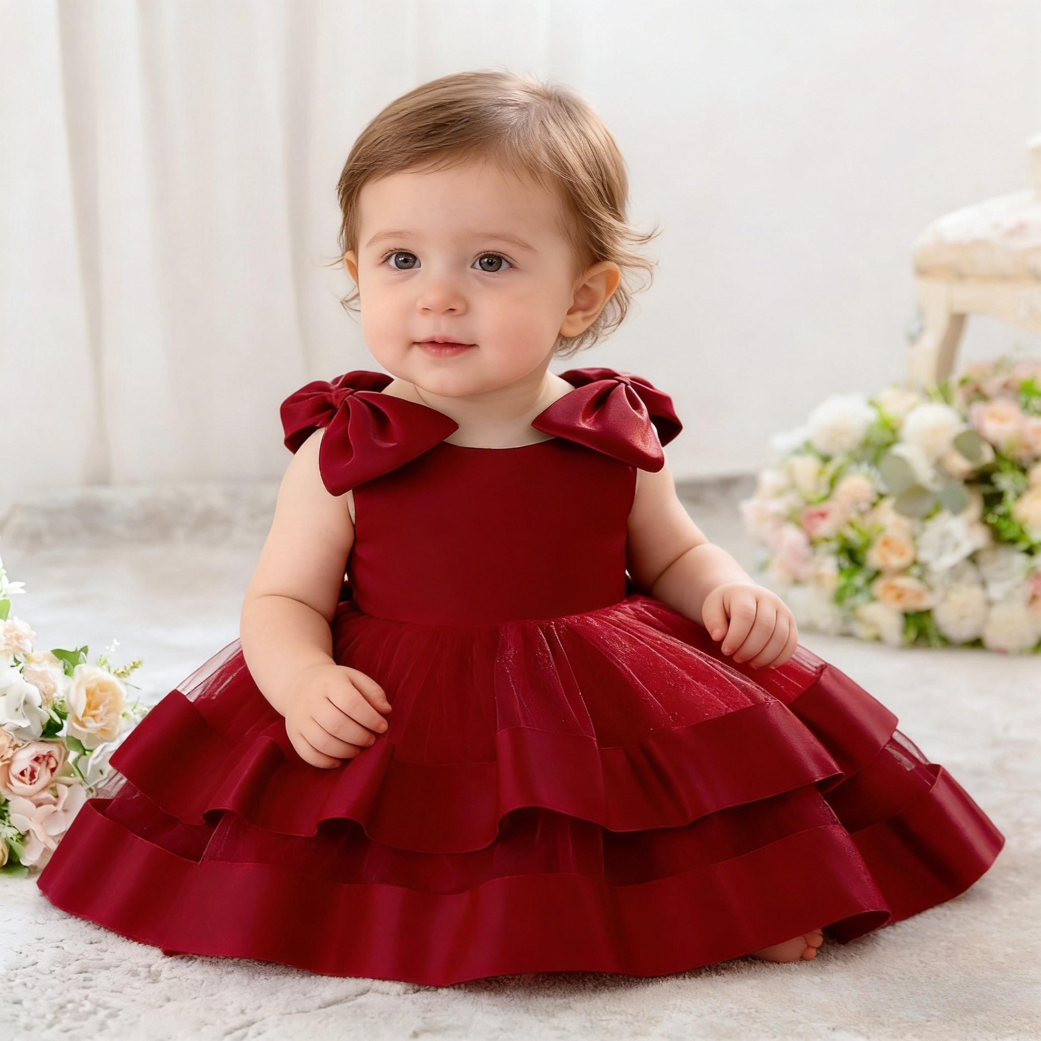 New Infant Dress Princess Dres - Baby Clothing Dresser ulasan dan harga
