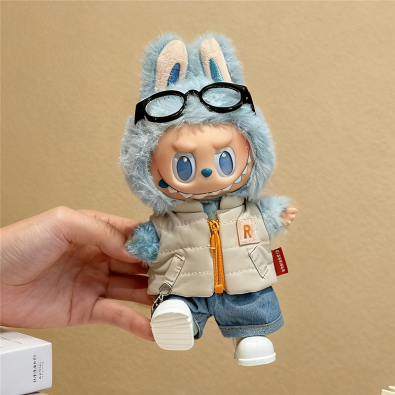 For 15 17cm Labubu Doll Solid  - Baby Clothing Items ulasan dan harga