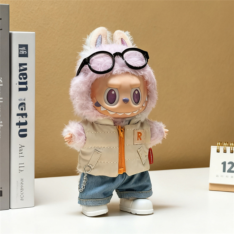 For 15 17cm Labubu Doll Solid  - Baby Clothing Items ulasan dan harga