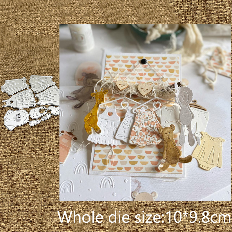 New Design Craft Metal stencil - Baby Clothing Designer ulasan dan harga