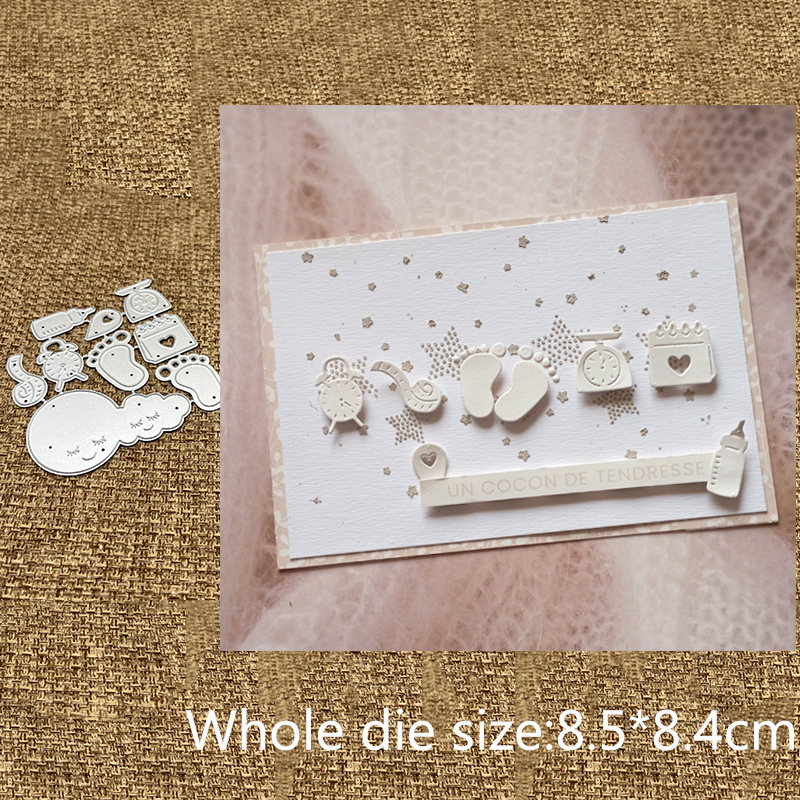 New Design Craft Metal stencil - Baby Clothing Designer ulasan dan harga