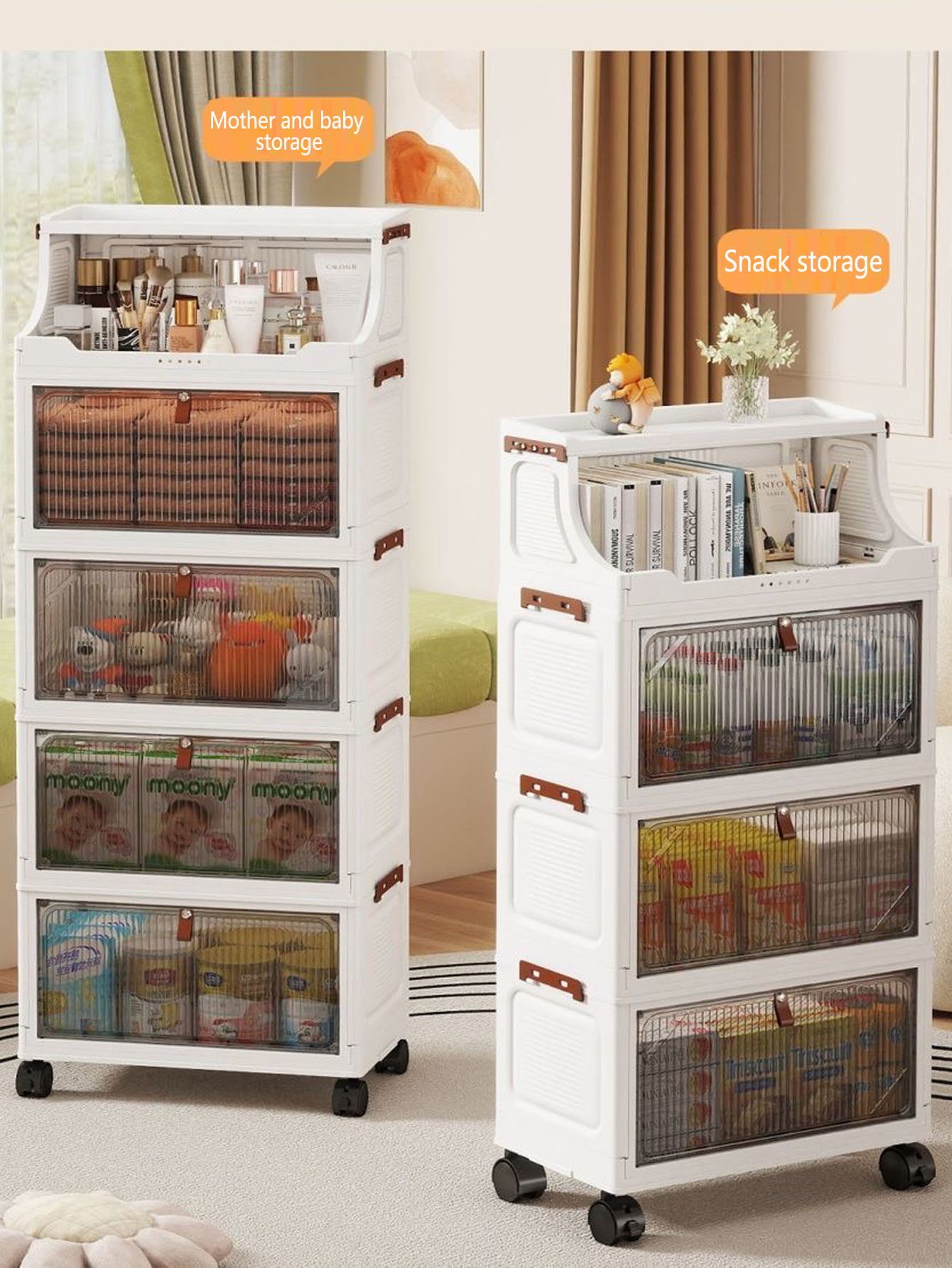 Simple wardrobe for home use b - Baby Clothing Organizer ulasan dan harga