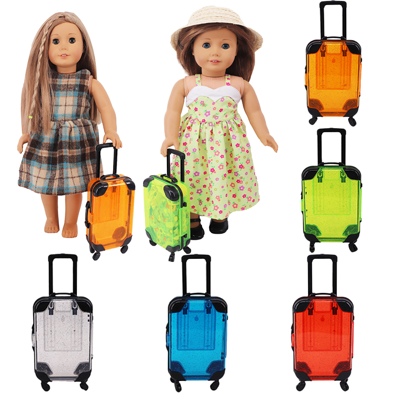 Doll Accessories Suitcase Cart - Baby Clothing Organizer ulasan dan harga