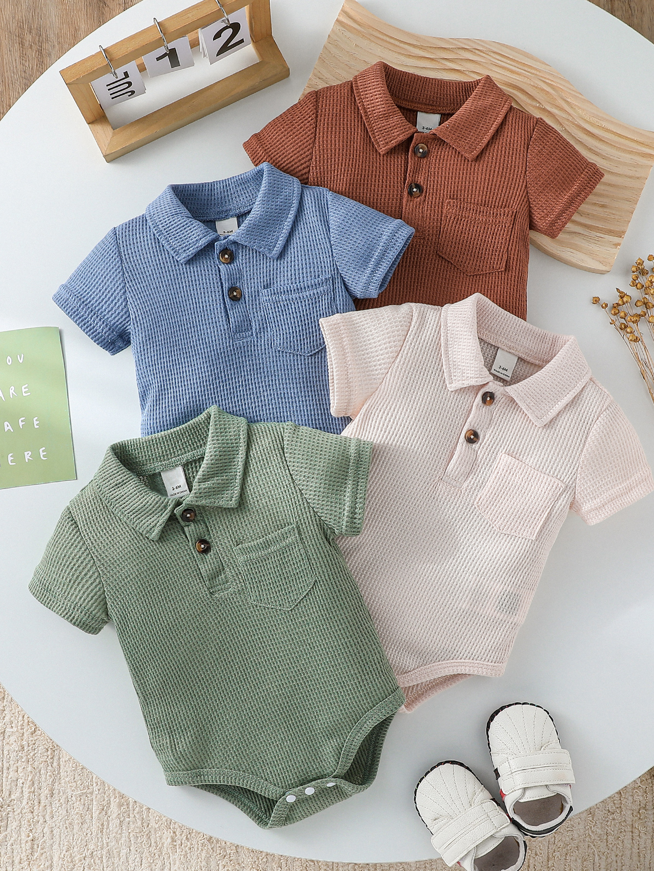 4Pcs/ Baby Boys Four Seasons F - Bamboo Bodysuit Baby ulasan dan harga